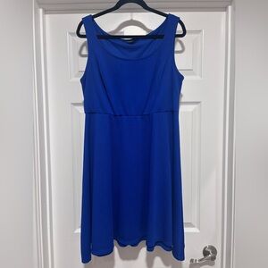 Torrid Royal Blue Fit & Flare Sleeveless Dress Size 1